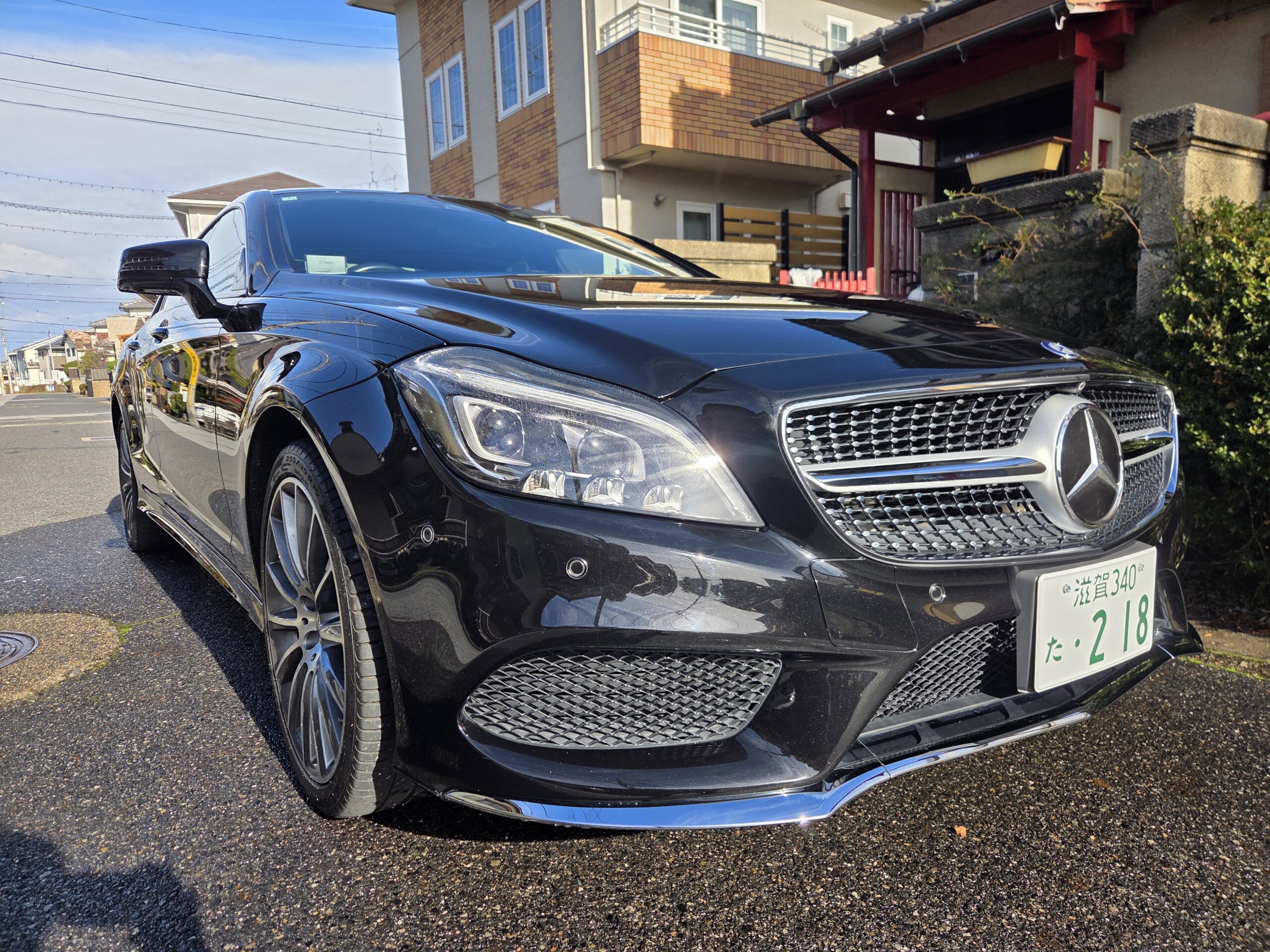 CLSクラス：手洗い洗車(簡易コーティング仕上げ)＋ホイール洗浄